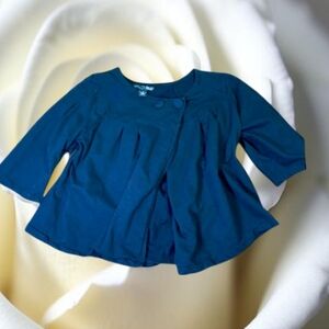 RXB black cardigan, cropped medium